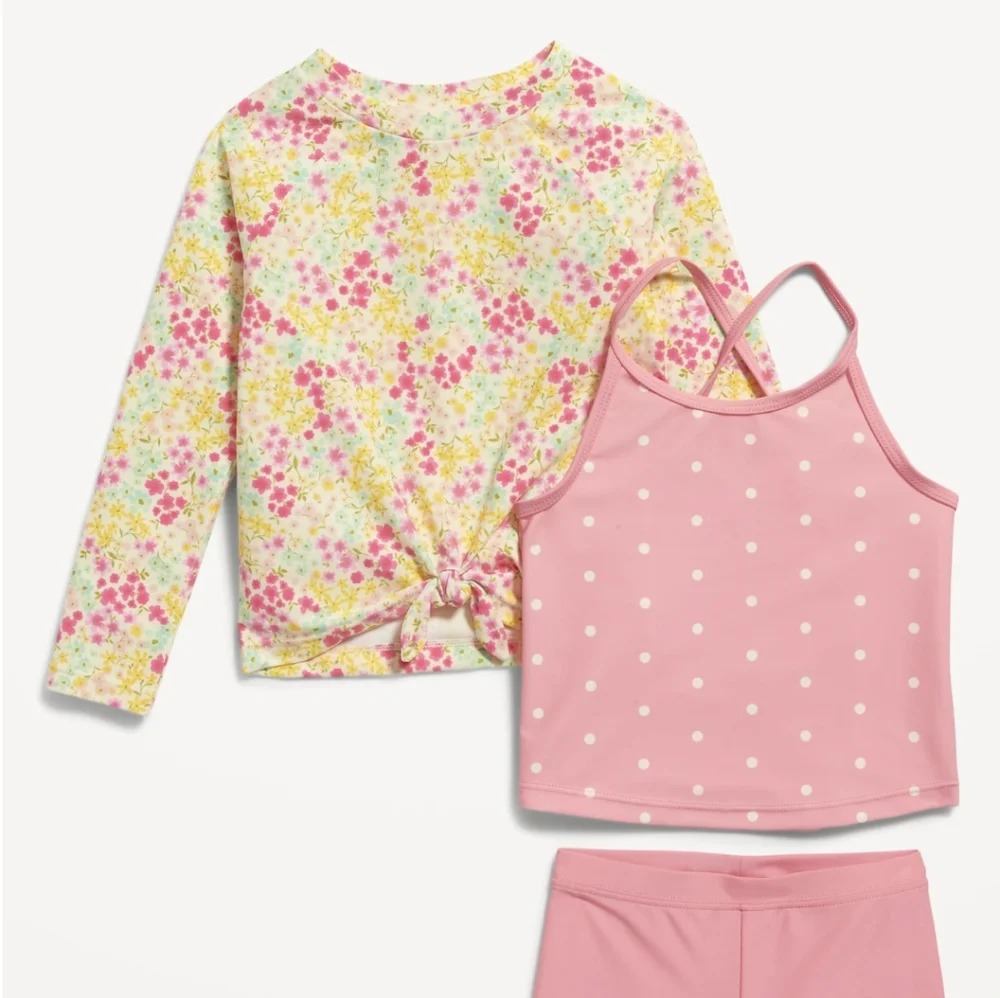 NWT Old Navy 3-Piece Swim Set